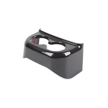Rear Cup Holder Decoration Cover Trim for JK 2007-2017 Interior Accessories ABS Carbon Fiber