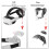 Rechargeable  Elite Strap for Meta Quest2/Quest3/Quest3S VR Headset Adjustable  Strap VR Game Accessories 6