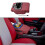 Car Arm Rest Organizer with Heightening Pad, Multi-Function Cup & Tissue Holder for Front  Organization Road Trip 5