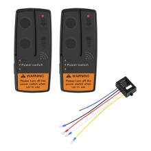 2.4G 12V 24V Universal Electric Winch Controller Kit 2 Remote Controls and 1 Reciever for Off-Road ATV