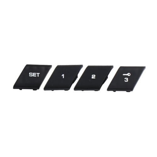 Front  Memory Button  Cover for   2010-2016 911 2012-2017 718 2016-2018