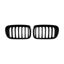 Car Front Kidney Grill Air Intake Grille Front Hood Grill Singel Grille for X3 F25 2011-2013