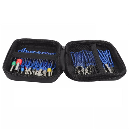 41-Piece Automotive Electrical Terminal Removal Tool Set Connector Pin Extractor Kit