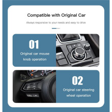 P3.1 Wireless Type-C CarPlay Android Auto Adapter UBS Hub for Retrofit 2 3 6 CX3 CX5 CX8 CX9 Miata TK78669U0C