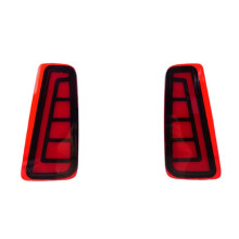 1 Pair Dynamic LED Rear Bumper Light US Version Brake, Fog, Turn Signal Light for Outback 2015-2020