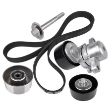 Drive Belt Tensioner&Pulley Kit for Teana Altima Maxima 2006-2014 11955-JA10A