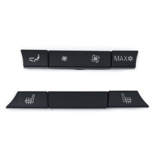 Rear AC Buttons Cover Kit for 5 5GT 6 Series 2011-2017 7 Series 2009-2015 F10 F11 F07 F01 F02 F12