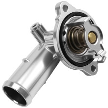 Aluminium Coolant Thermostat for Levante M161 Quattroporte M156 Ghibli M157 JK 3.0T 330424 323056
