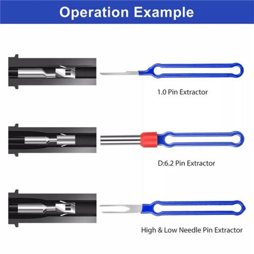 41-Piece Automotive Electrical Terminal Removal Tool Set Connector Pin Extractor Kit 2
