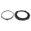 7 Inch Round Headlight Mounting Retaining Bracket Ring Set with Headlight Metal Ring for   JK 2007-2017 5