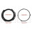 7 Inch Round Headlight Mounting Retaining Bracket Ring Set with Headlight Metal Ring for   JK 2007-2017 8