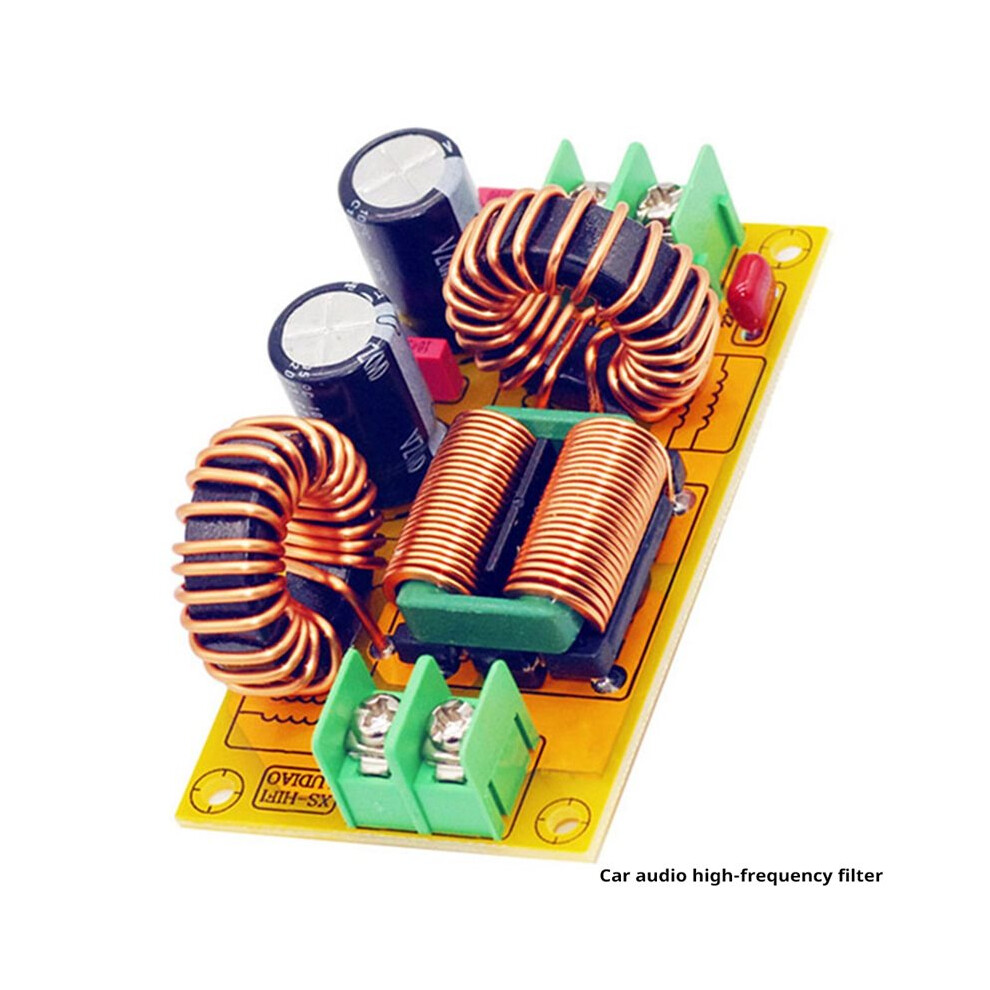 Lc Filter Emi Filter Emc Fcc For 12V 24V Hifi Power Amplifier High Frequency Power Filtering 10A 4714250197774