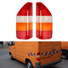 1Pair Auto Taillight Brake Stop Lamp Tail Light Truck Taillight Assembly Without Bulb for Sprinter 1995- 2006