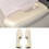 Inner Door Armrest Panel Replace Cover for   2007-2012 Door Arm Rest Lid Pad Accessories Beige 4