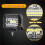 Conjunto de 4 Faróis de Trabalho LED de 4 Polegadas e 60 W com Três Fileiras para Caminhão, , ATV e UTV 3
