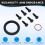 New Torque Converter Seal Kit for Ram 1500   Durango   68234166AA 5
