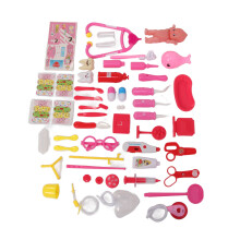 Kinderarzt-Spielset Medizinisches Set mit Taschenlampe & Thermometer, Rosé