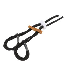 Verstellbarer Polyester-Archer-Fingerhalter für Recurve-Bogen Schwarz, 9 g