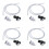4X 16A Bath Tub Spa Waste Garbage Disposal Self-Lock Air  Push Button 1