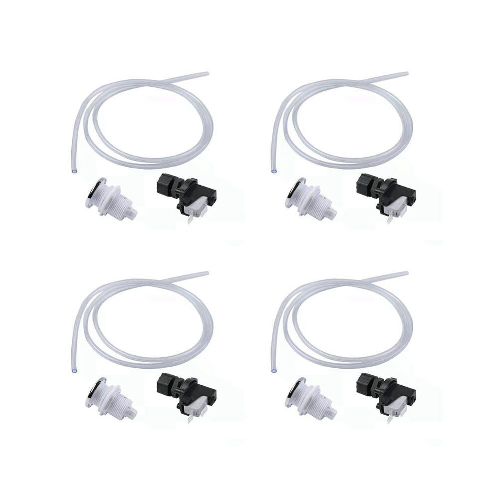 4X 16A Bath Tub Spa Waste Garbage Disposal Self-Lock Air Push Button 6032404855393