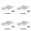 4X DIY Model for Led Lamp Kit,Bright Light -Efficient Custom Lighting Project Multicolor Led Light Parts 1