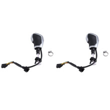 2X Weißer LED-Schaltkopf für  CC   MK6 MK7   Sagitar Elektronischer Schaltgriff