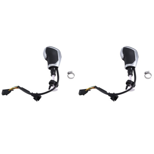 2X White LED Gear Shift  for  CC   MK6 MK7   Sagitar Electronic Shift Handle