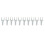 150PCS Seamless Nails Double-Headed Screw Solid Wood Baseboard Seamless Nails Foot  Special Nails 3