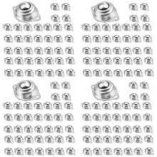 160PCS 1In Roller Transfer Bearing,Carbon Steel Round Transfer Unit,360ºRotation Universal Casters 400Lbs