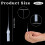 400Pcs Glue  Tips Micro-Tips Glue Extender,  Glue Tips for Bottles with Nozzle, Glue Bottle Tips 4