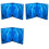 3X CD Storage Box 10-Piece Pack CD Case Plastic Double-Sided CD Storage Car CD Case Thickened DVD Case, 1