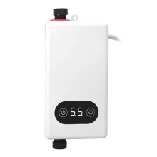 Scaldabagno Elettrico Istantaneo Istantaneo da 4500 W, Scaldabagno Istantaneo per Cucina, Bagno, Doccia, Acqua Calda, Riscaldamento Rapido (USA)