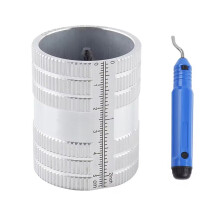 1/4" Tot 1-3/8" Buisafschuining Professionele Buisruimer Ontbraamgereedschap voor PVC Koper Aluminium Stalen Buizen