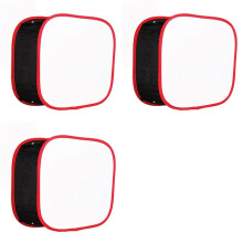 3X Bärbar Hopfällbar Softbox LED-Ljuspanel Diffus Light Rumsbelysning Modifierare för LED-Ljus