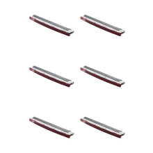 6X Luz de Freio de Carro LED 3Rd Alta Posição Lâmpada de Parada Automática Luz Traseira de Lente Vermelha 8E9945097 para A4 B6 Avant 2001-2004
