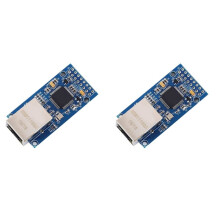 2X CH9121 Ethernet-Netzwerkmodul mit Serieller Schnittstelle UART-zu-RJ45- 3,3 V 5 V STM32 TCP / IP-Netzwerkmodul