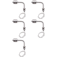 5X Hoch Temperatur Edelstahl Seitlich Montierter Einzel Schwimmer Schalter Wasser Stand Flüssigkeits Stand Öl Stands Regler Sensor
