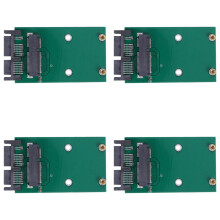 4X PCI-E MSATA SSD auf 1,8 Zoll Micro- Adapter Konverter Karten Modul Platine