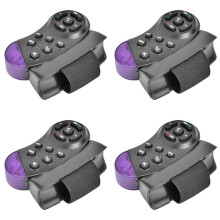 4X Télécommande Sans Fil au Volant Universel 11 Boutons pour Lecteur CD DVD MP5 de Voiture