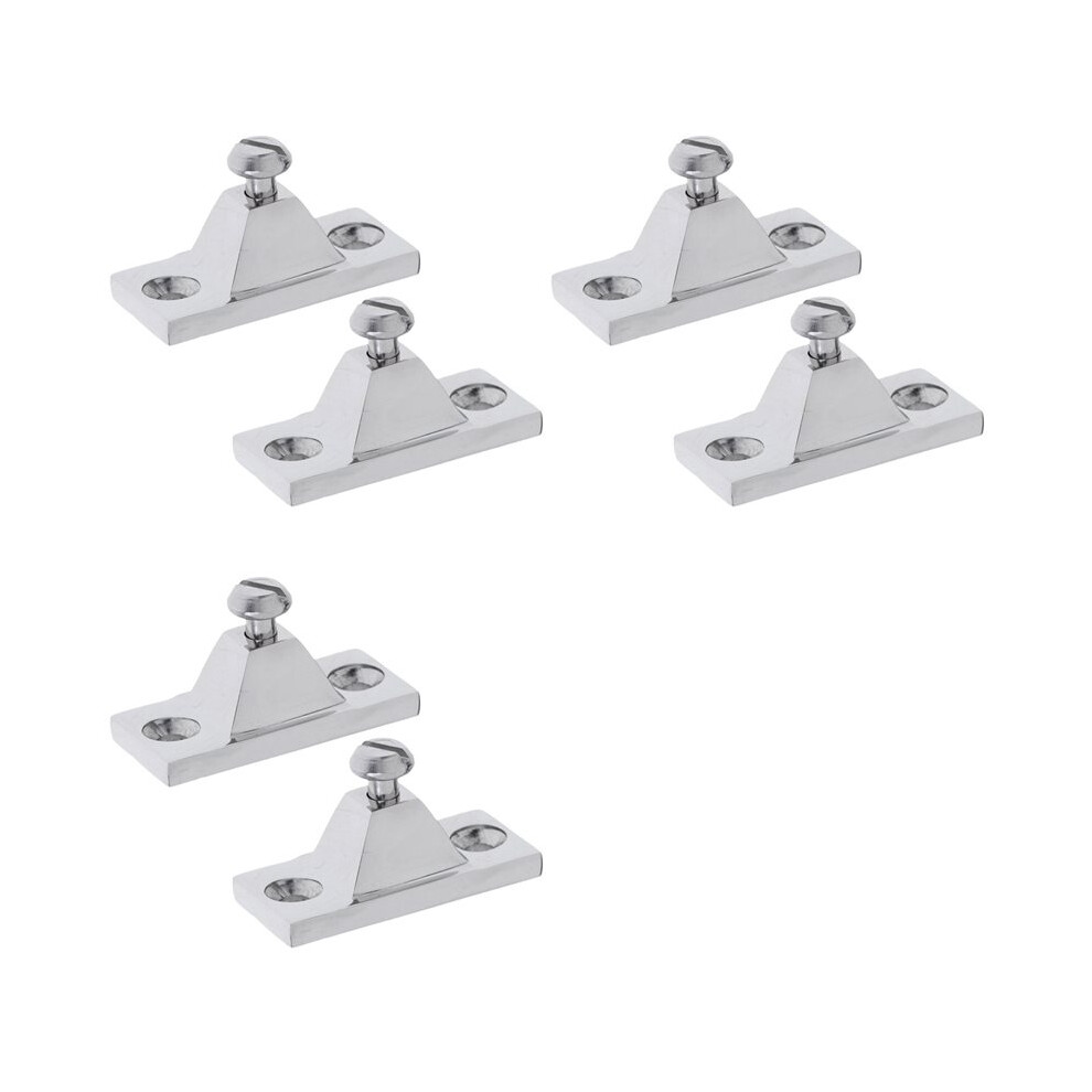 6 Pieces Marine Deck Hinge Boat Bimini Top Fitting Hardware 6033072061048