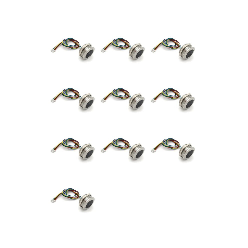 10X Gm861 Metal Led Control Ring Indicator Light Uart Interface 1D/2D Bar Code Qr Code Barcode Reader Module 4711528008213