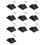 10X MSATA para 2,5 Polegadas 44PIN IDE HDD SSD Adaptador MSATA para PATA Converter Card Adapter com Caixa 1