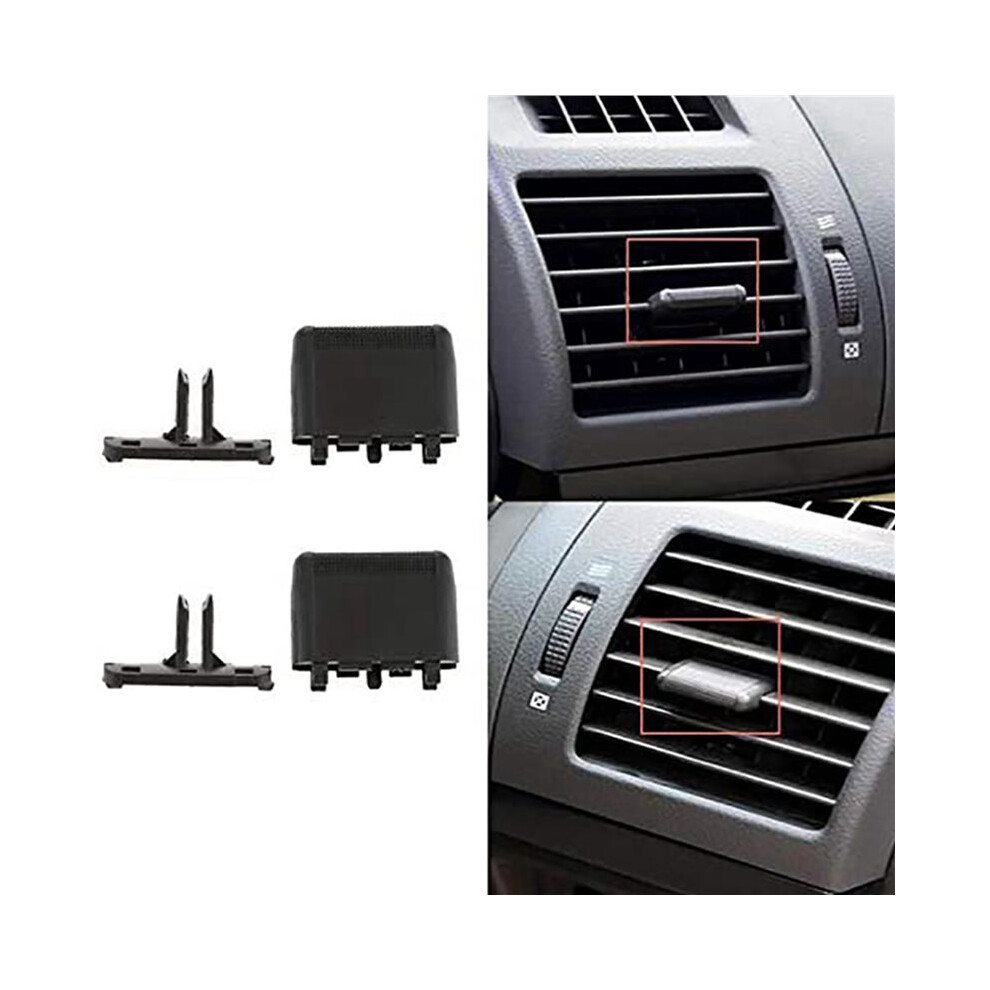 6Pcs Car Center Dash A/C Air Vent Outlet Tab Clip Repair Kit For Prado Lc150 2010-2017 4712048876788