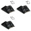 3X MSATA para 2,5 Polegadas 44PIN IDE HDD SSD Adaptador MSATA para PATA Converter Card Adapter com Caixa 1