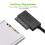2X Cabo Adaptador USB 3.0 para Micro- para Cabo Conversor HDD SSD de 1,8 Polegadas USB3.0 para Cabo Msata 7+9 Pinos de 16 Pinos 6