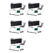 5X 4-Band EQ Equalizer Piezo Pickup for EQ-7545R Pre-Amp Acoustic Guitar Preamp Amplifier Tuner