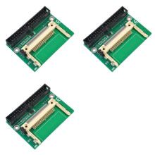 3X CF Card to 3.5 Inch IDE Male Adapter Compact Flash Memory Disk to 40 Pin 3.5 Inch Desktop PATA HDD Converter