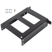 3X PCI Slot 2.5Inch IDE//SSD/HDD Rear Panel Mount Bracket Hard Drive Adapter Tray with Half-Height Profile Bracket