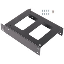 3X PCI Slot 2.5Inch IDE//SSD/HDD Rear Panel Mount Bracket Hard Drive Adapter Tray with Half-Height Profile Bracket