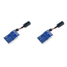 2X 3 Axis Gyro A3 V2 Contrôleur de Vol Stabilisateur pour Avion RC Avion à Voilure Fixe Copter Pièces de Modèle D'Avion Stabilité Améliorée